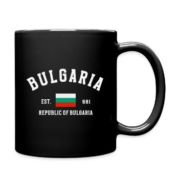 Bulgaria est 681 - Full Colour Mug - black - Right