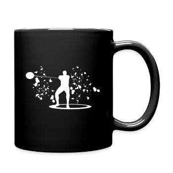 Hammer Thrower Colorsplash Hammer Throw - Full Colour Mug - black - Right