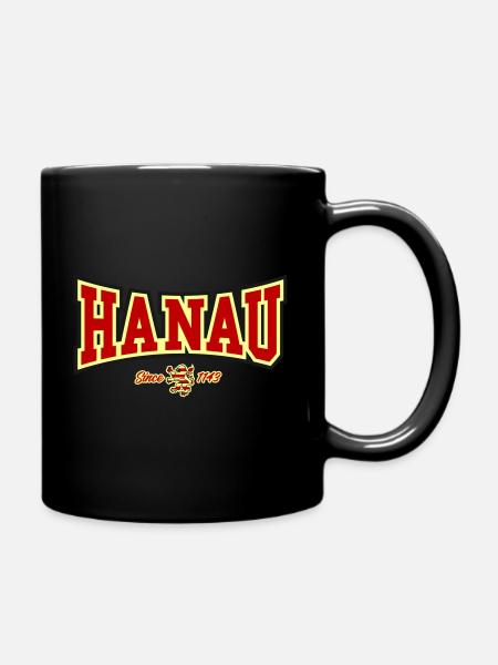 HANAU - Tasse einfarbig - Schwarz