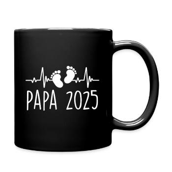 Dad 2025 Frequency Herschlag Father's Day Gift - Full Colour Mug - black - Right