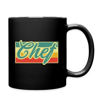 Koch Chef - Full Colour Mug - black - Right