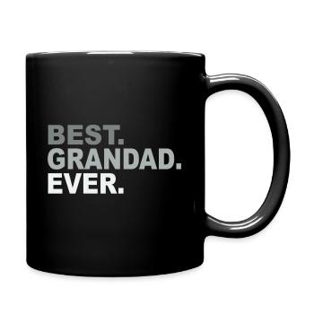 Best Grandad Ever T-shirt - Father's Day - Full Colour Mug - black - Right