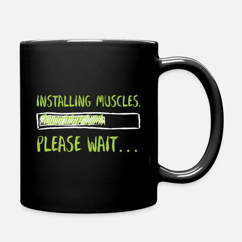 Muscles Graphique - Mug uni - noir