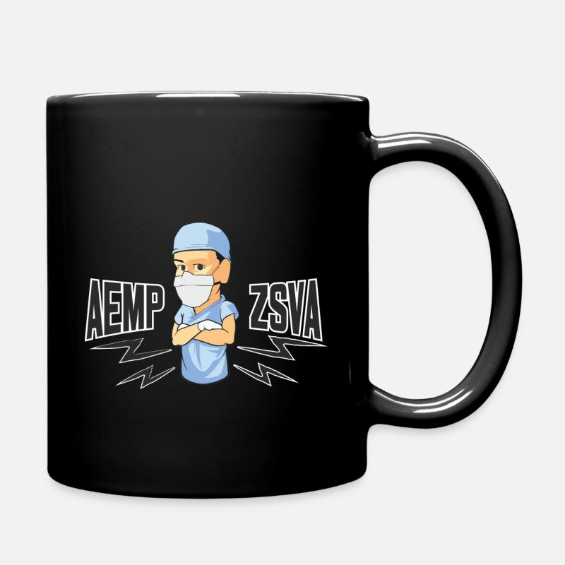 2021 zsva - Tasse einfarbig - Schwarz