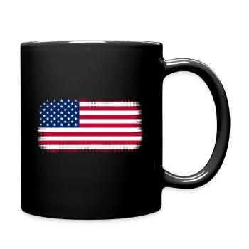 United States United States of America - Full Colour Mug - black - Right