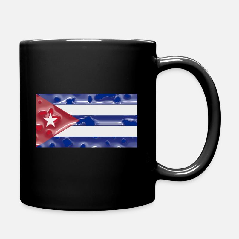 Kuba - Tasse einfarbig - Schwarz