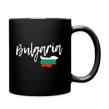 L’idée de voyage en Bulgarie - Mug uni - noir - Droite