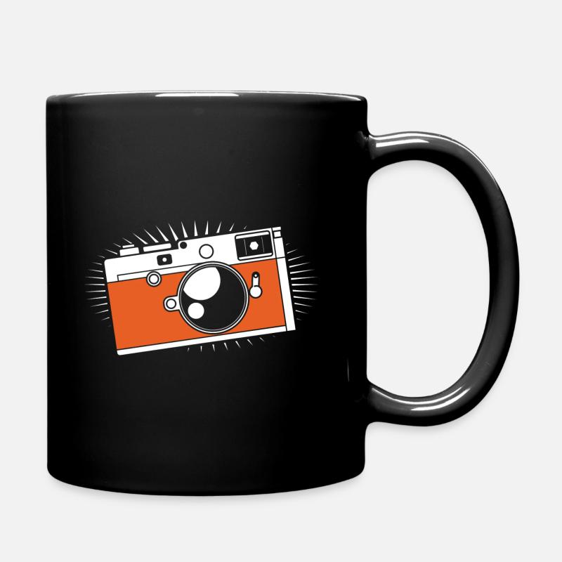 Fotograf - Tasse einfarbig - Schwarz