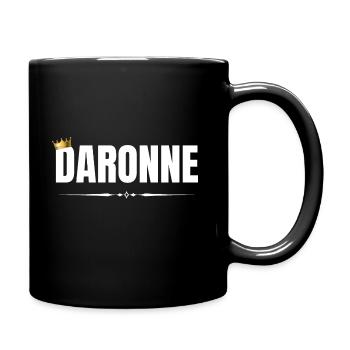 daronne - Mug uni - noir - Droite