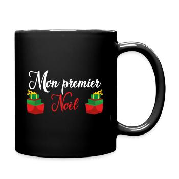 Mon Premier Noel - Mug uni - noir - Droite