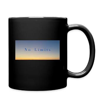 Sonnenuntergang Himmel - Tasse einfarbig - Schwarz - Rechts