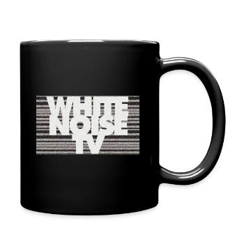 WNTV TV NOISE - Full Colour Mug - black - Right