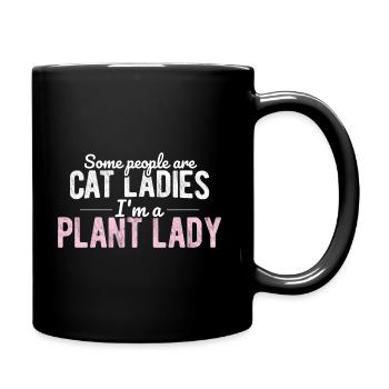 Landschaftsgärtner Hobbygärtner Gärtner - Tasse einfarbig - Schwarz - Rechts