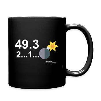 Non au 49.3 ! - Mug uni - noir - Droite