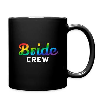 Zaumzeug Crew Rainbow W - Tasse einfarbig - Schwarz - Rechts