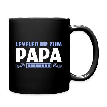 Werdender Vater Frischgebackener Vater Geschenk - Tasse einfarbig - Schwarz - Rechts