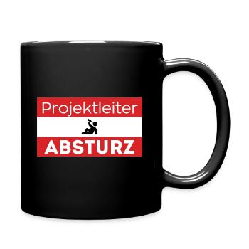 Project Manager Crash - Full Colour Mug - black - Right