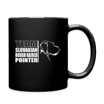 ÉQUIPE Chiens d’arrêt slovaques à poil dur Wilsigns - Mug uni - noir - Droite