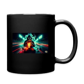 Mister Gas Mask One - Full Colour Mug - black - Right