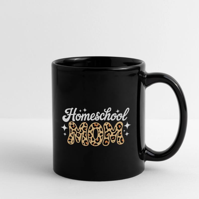 Mutter Bildung Mutter Homeschooling Tasse einfarbig