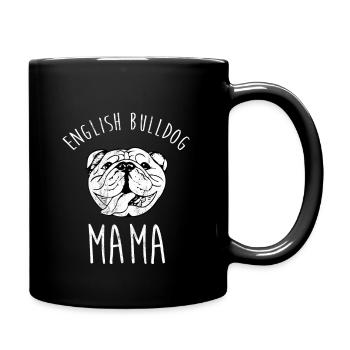 Bulldog anglais maman Bulldog anglais maman - Mug uni - noir - Droite