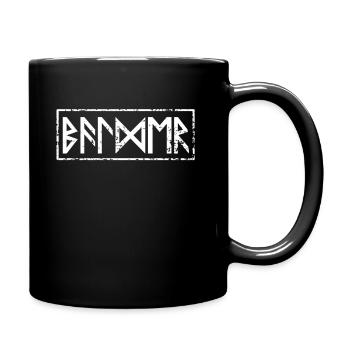 Bientôt Runes Beauté Vikings Norvège - Mug uni - noir - Droite