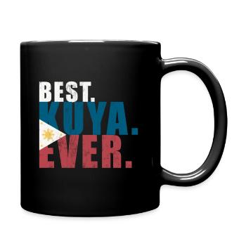 Best Kuya Ever - Filipino Elder Brother - Full Colour Mug - black - Right