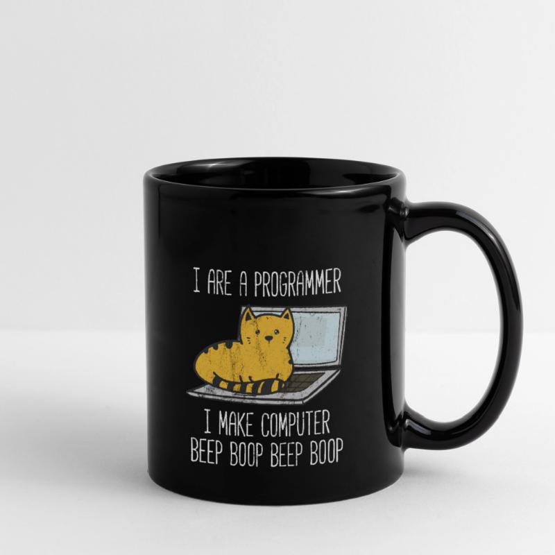 I Are Programmer I Make Computer Beep Boop Full Colour Mug