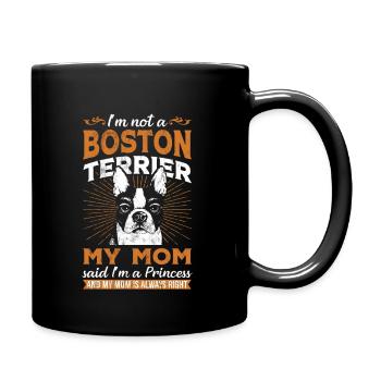 I'M Telling You I'M Not A Boston Terrier - Full Colour Mug - black - Right