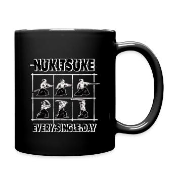 Iaido Iaijutsu Bushido Nukitsuke Japanese Samurai - Full Colour Mug - black - Right