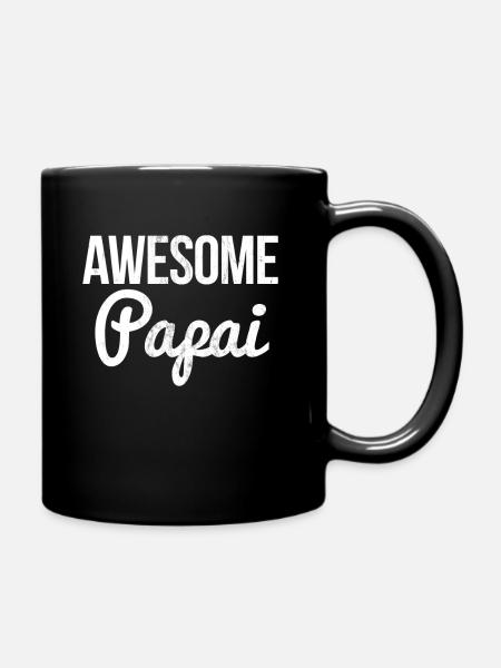 Fantastisches Papai brasilianisches Vater-Vatertagsgeschenk - Tasse einfarbig - Schwarz