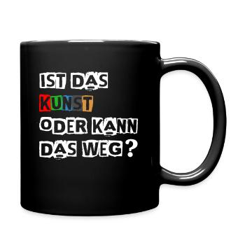 Funny saying - Full Colour Mug - black - Right