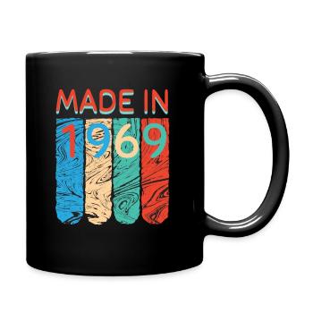 Fabriqué en 1969 - Mug uni - noir - Droite
