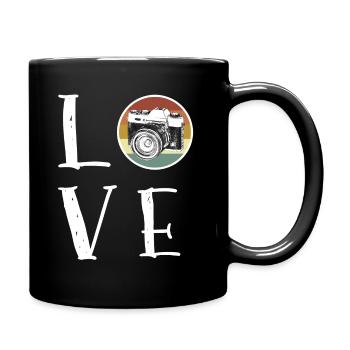 Fotografie Fotograf Kamera Fotografieren Geschenk - Tasse einfarbig - Schwarz - Rechts