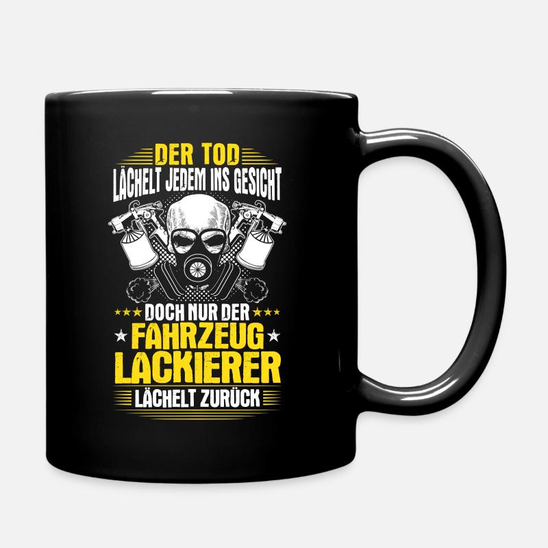 Fahrzeuglackierer Lackierer Geschenk Geschenkidee - Tasse einfarbig - Schwarz