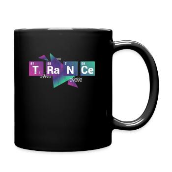 Trance Techno & Edm Tee - Full Colour Mug - black - Right