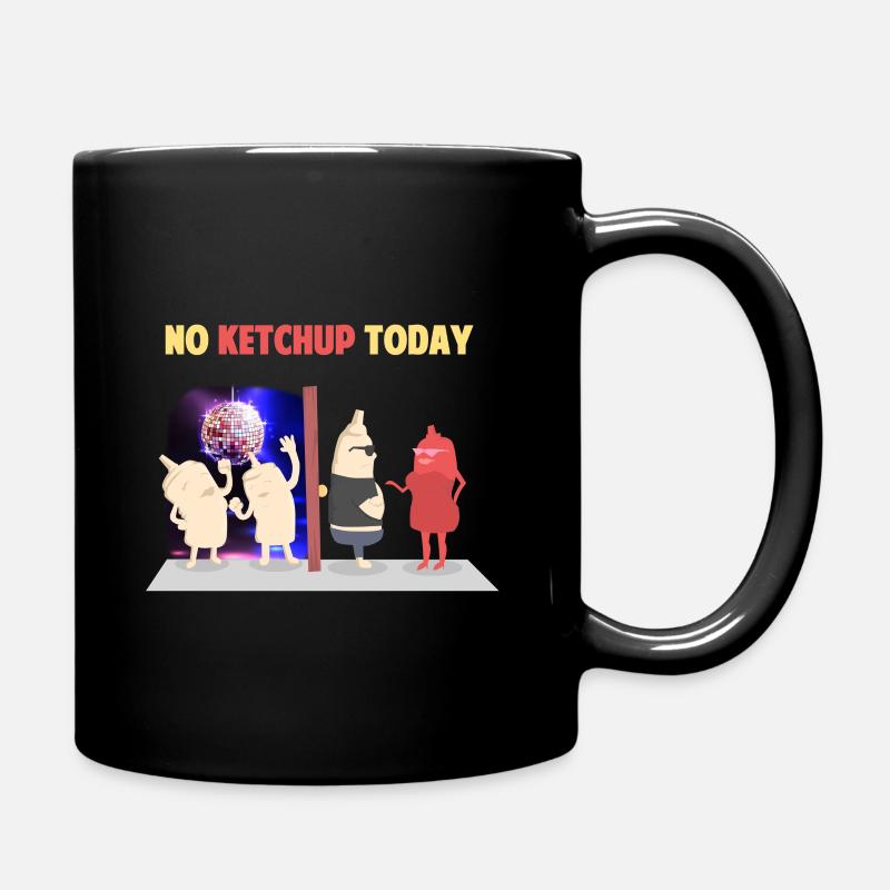 Mayonese Party discothek Musik Geschenk - Tasse einfarbig - Schwarz