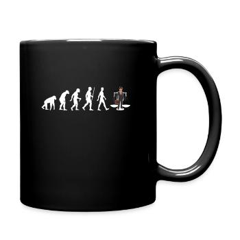 Avocat Evolution Droit Avocat Cadeau - Mug uni - noir - Droite