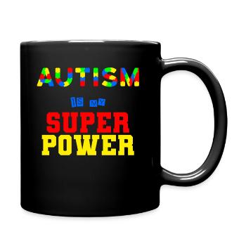Autisme - Mug uni - noir - Droite