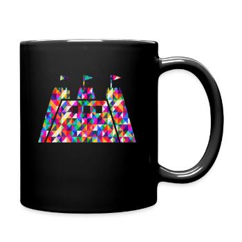 Castle - Full Colour Mug - black - Right