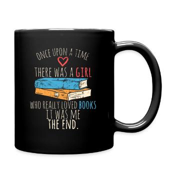 bookworm - Full Colour Mug - black - Right