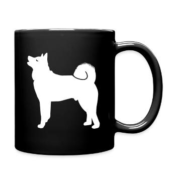 Akita - Full Colour Mug - black - Right