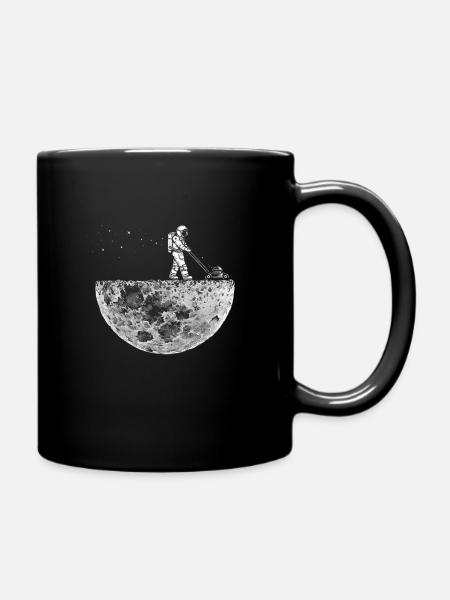 astronaut - Full Colour Mug - black