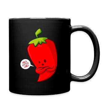 Chili - Tasse einfarbig - Schwarz - Rechts