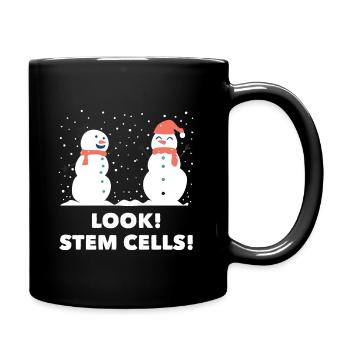 Lustige Weihnachtswissenschafts-Weihnachtsgeschenkideen - Tasse einfarbig - Schwarz - Rechts