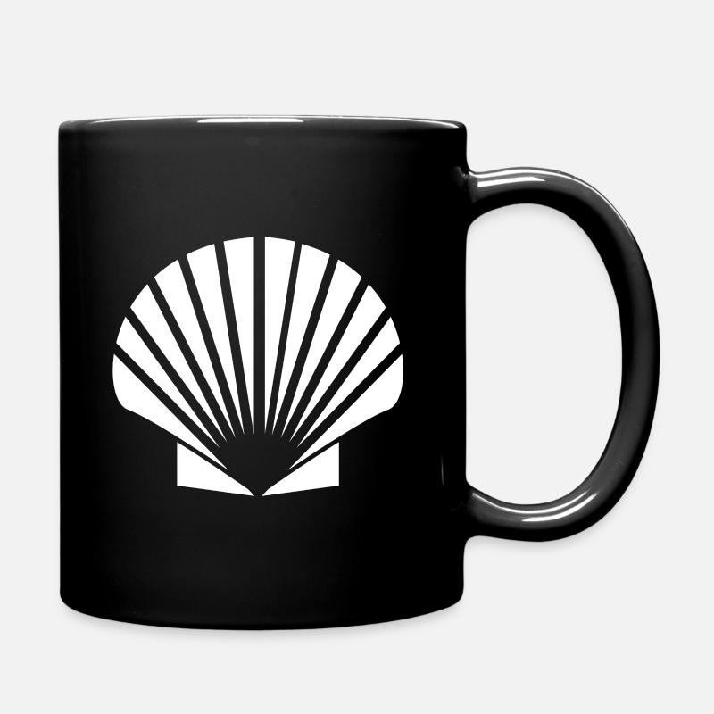 shell - Full Colour Mug - black