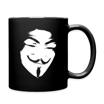ANONYMOUS - Tasse einfarbig - Schwarz - Rechts