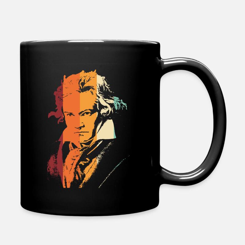 Beethoven Vintage - Mug uni - noir