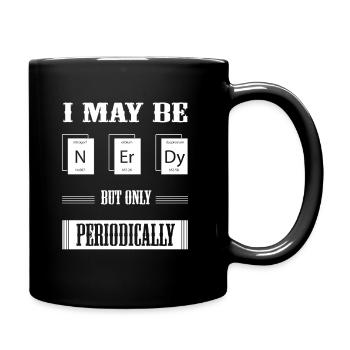 I'm a nerd - Full Colour Mug - black - Right
