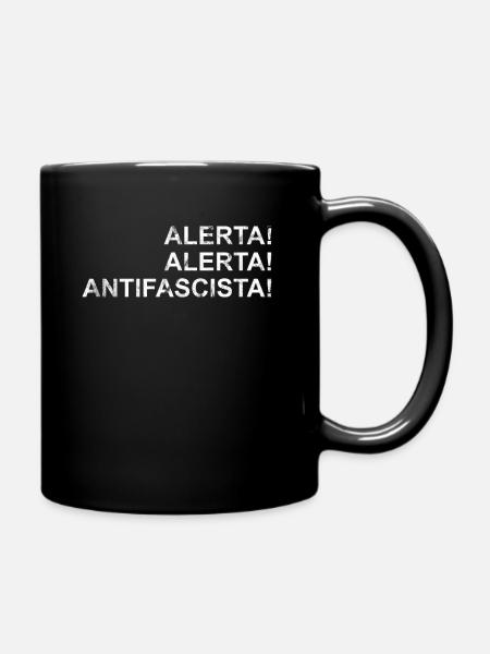 Alerta - Tasse einfarbig - Schwarz